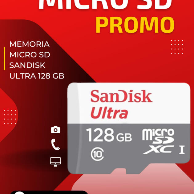 Memoria MICRO SD 128GB