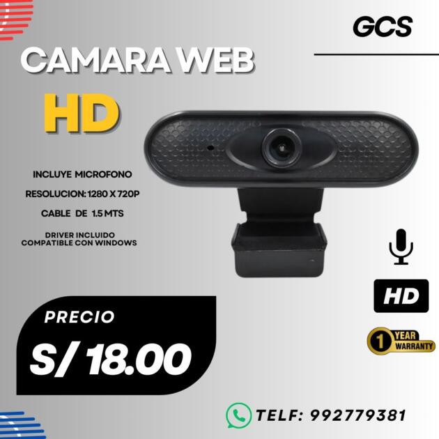 Camara WEB HD